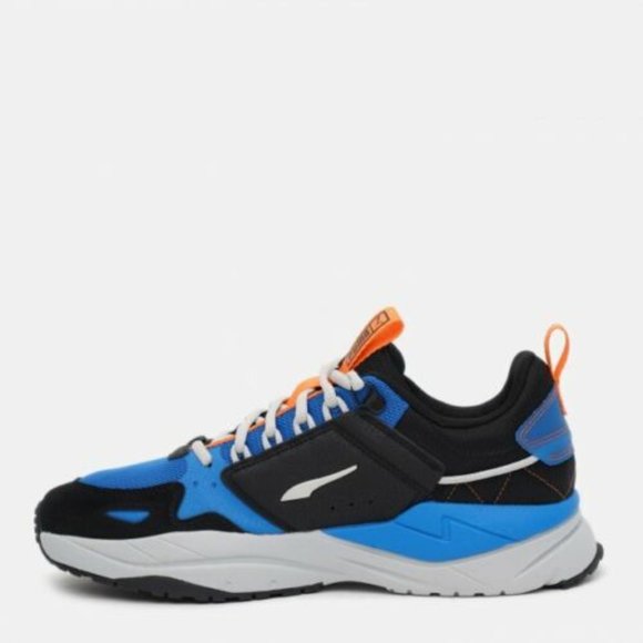 👟NEW PUMA Mens US Size 9 X-RAY 2 Sneakers Shoes Future Blue Orange Black 380727 - Picture 3 of 5